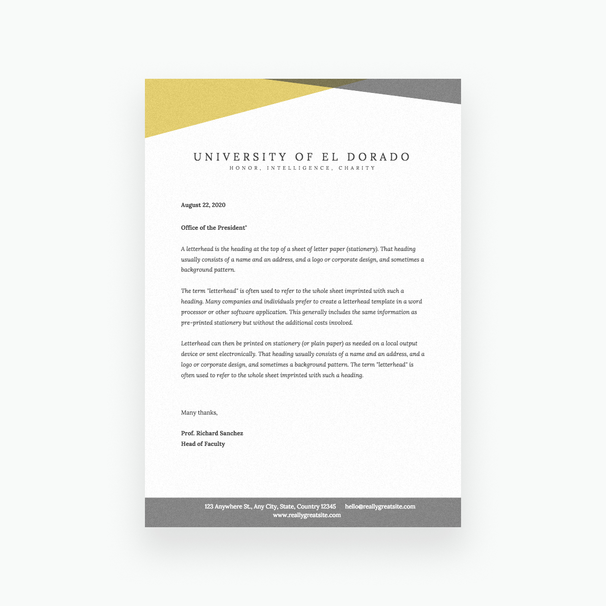 Free Online Letterhead Maker With Stunning Designs – Canva Inside Church Letterhead Templates