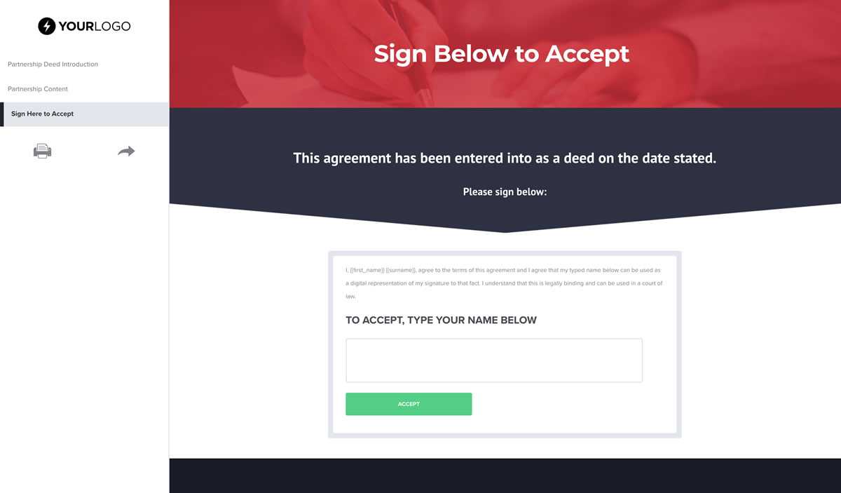 Free Partnership Contract Template – Better Proposals Inside Free Business Partnership Agreement Template Uk