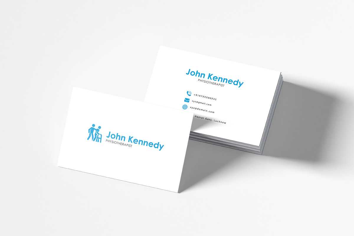 Free Physiotherapy Business Card Template – Creativetacos With Free Complimentary Card Templates