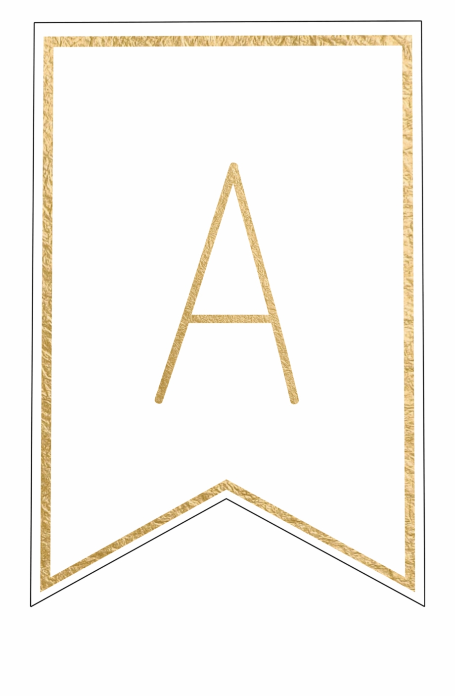 Free Printable Banner Letters Template – Letter Png Gold With Free Printable Party Banner Templates