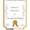 Free Printable Certificate Templates | Customize Online With pertaining to Free Printable Blank Award Certificate Templates