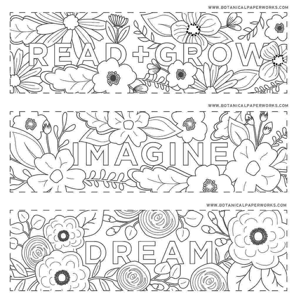 Free Printable Coloring Bookmarks Templates Blank Funeral In Free Blank Bookmark Templates To Print