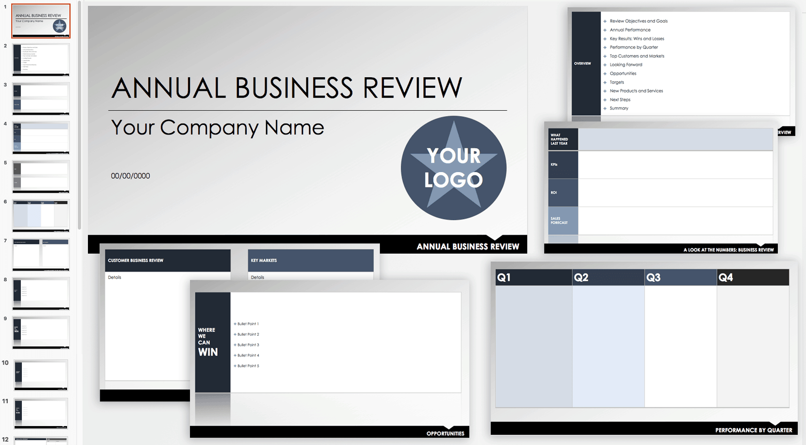 Free Qbr And Business Review Templates | Smartsheet Throughout Customer Business Review Template