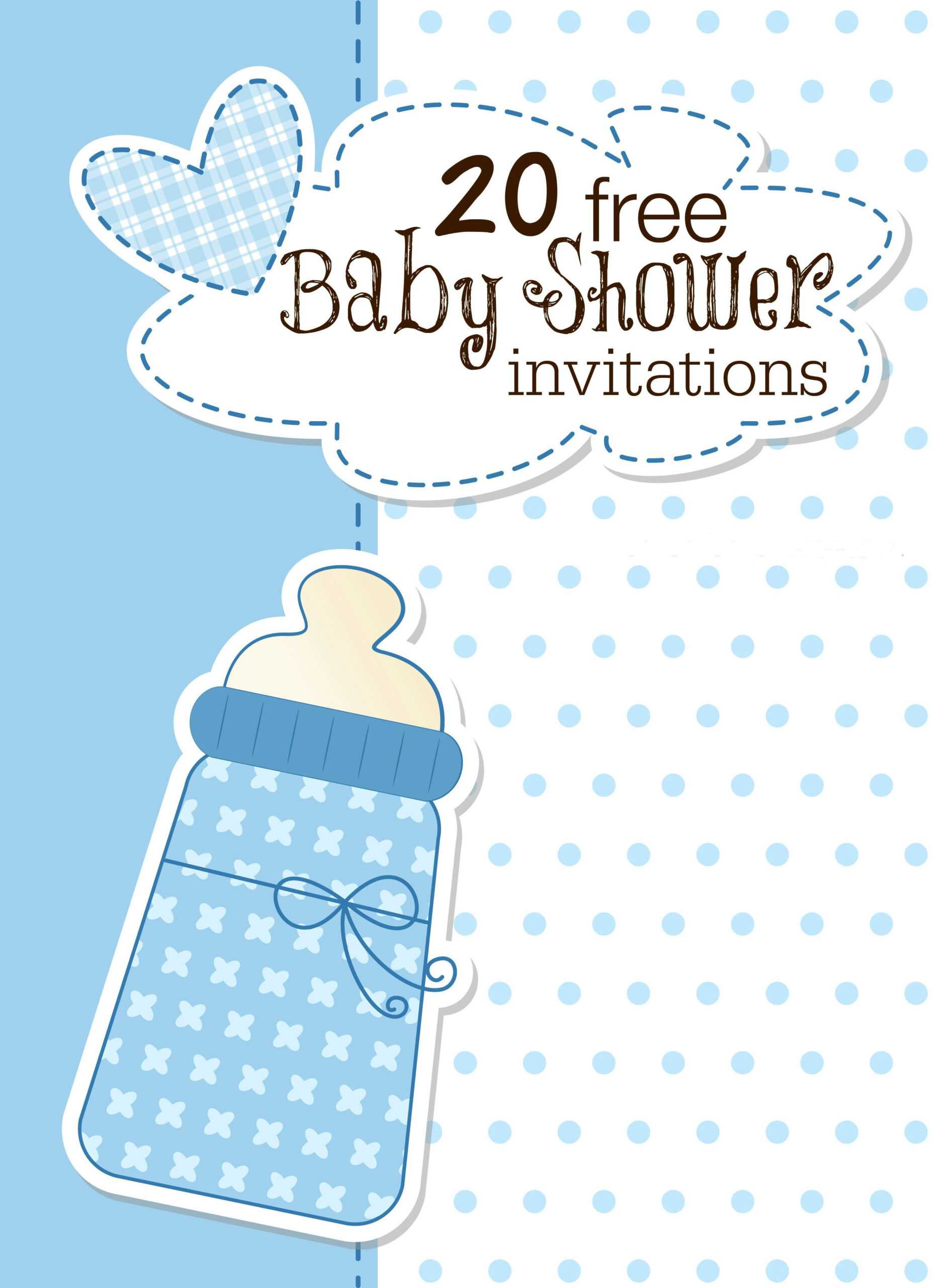 Free Shower Invitation Template Luxury Free Baby Invitation With Free Baby Shower Invitation Templates Microsoft Word