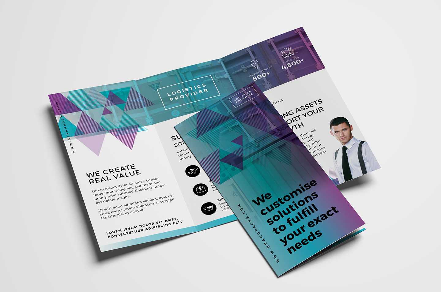 Free Trifold Brochure Template Vol.2 In Psd, Ai & Vector Within Free Three Fold Brochure Template