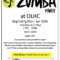 Free Zumba Flyer Templates ] – Zumba Fitness Psd Flyer Inside Free Zumba Flyer Templates