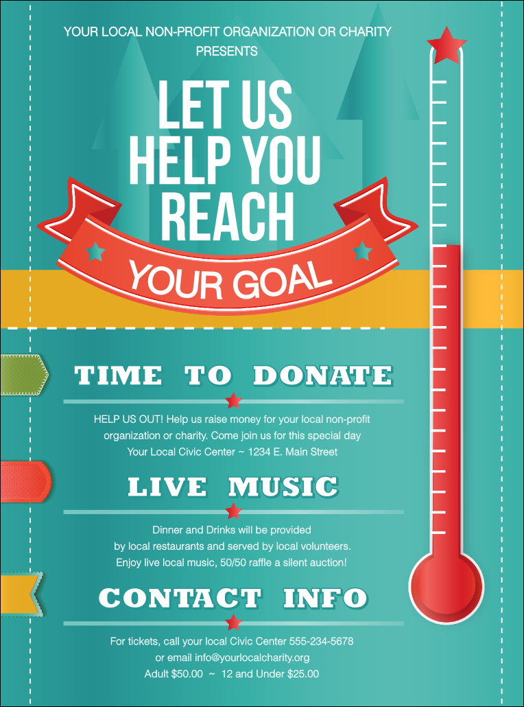Fundraiser Flyer – Colona.rsd7 With Regard To Fundraising Flyer Template