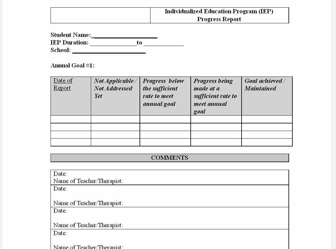 Grant Progress Report Template Stcharleschill Template Pertaining To Educational Progress Report Template