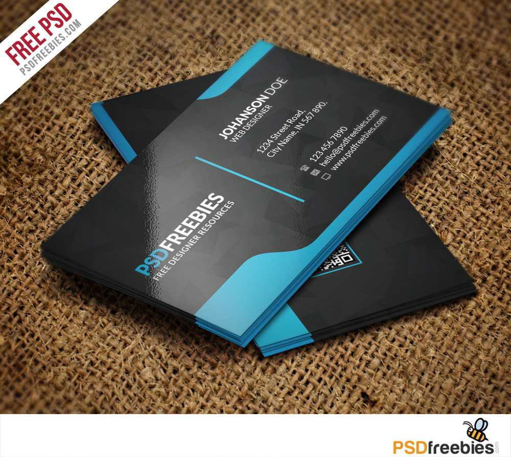Graphic Designer Business Card Template Free Psd Intended For Free Bussiness Card Template