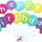 Happy Birthday Banner Diy Template | Balloon Birthday Banner For Diy Birthday Banner Template