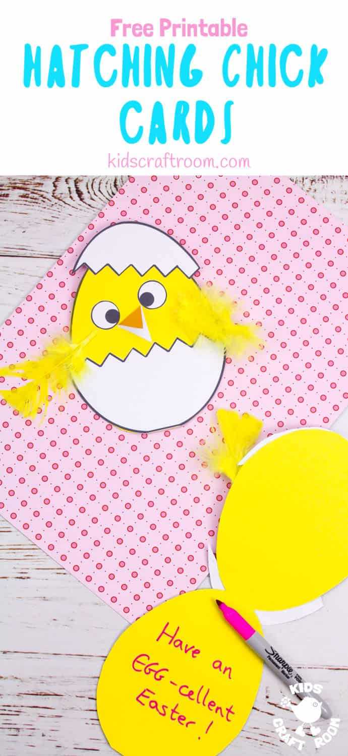 Hatching Chick Easter Card Craft – Kids Craft Room Within Easter Chick Card Template