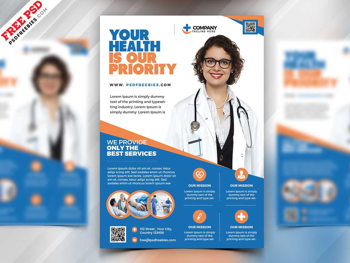 Health Care Flyer Templates Psd | Psdfreebies Throughout Free Health Flyer Templates
