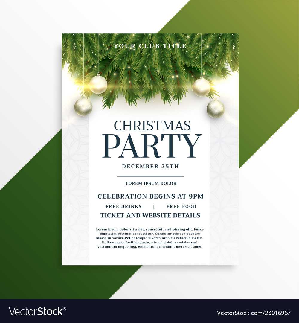 Holiday Flyer – Colona.rsd7 In Christmas Flyer Template Word
