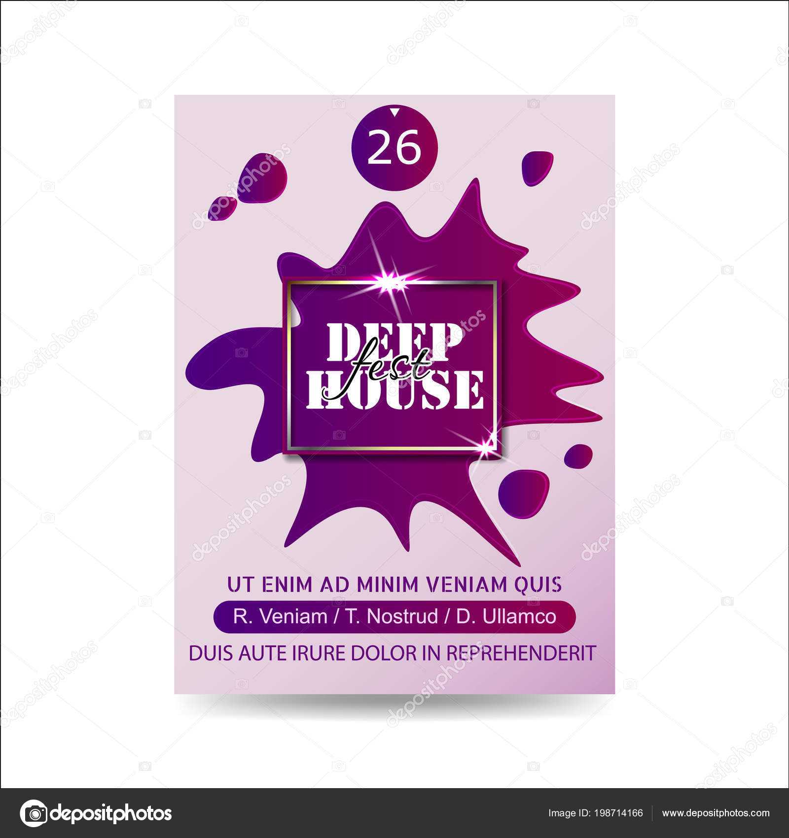 House Music Flyer Template | Night Dance Party Music Night For Dance Flyer Template Word