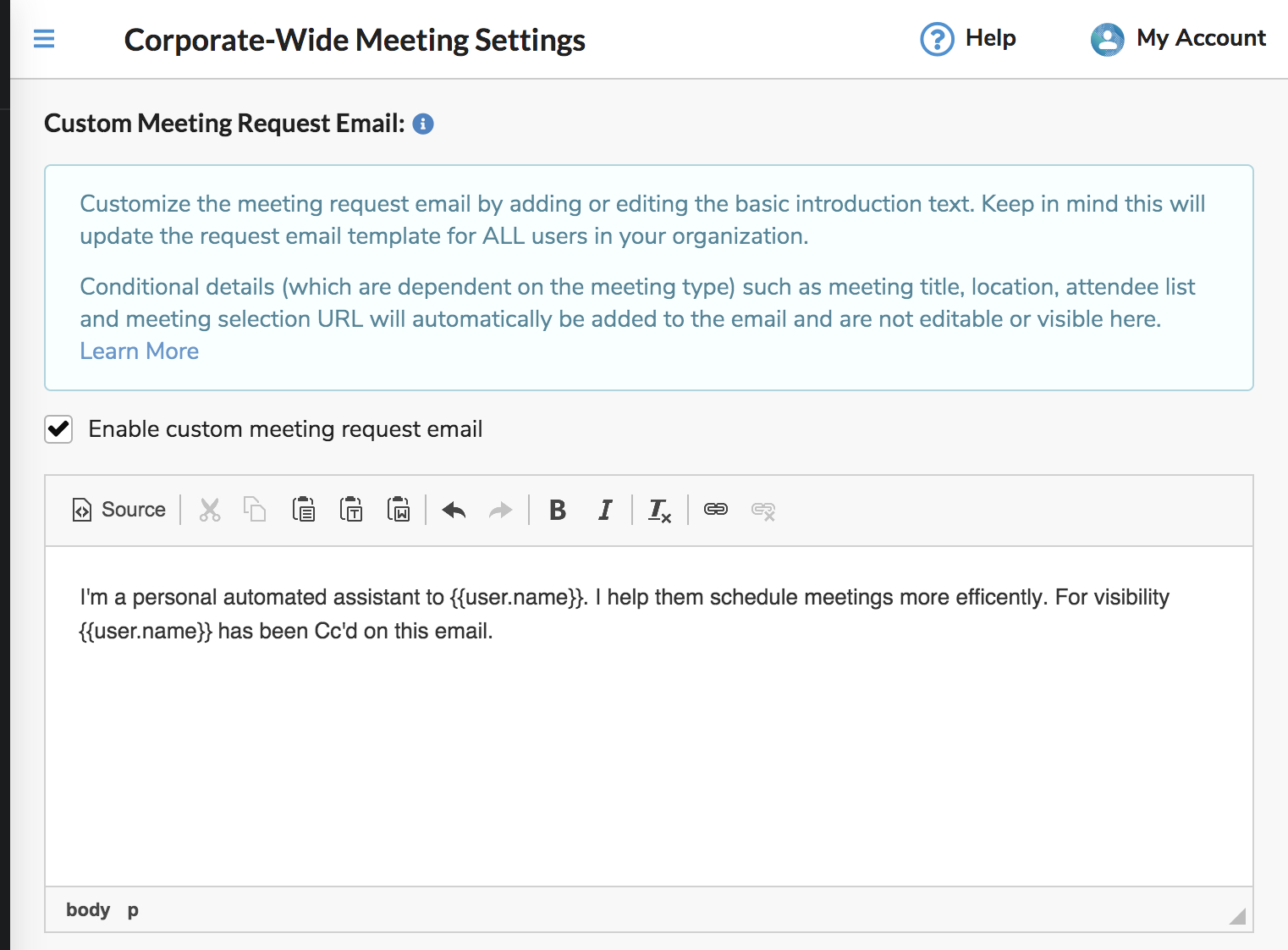 How Do Custom Email Invites Work? – Faq @ Zoom.ai Throughout Email Template For Meeting Invitation