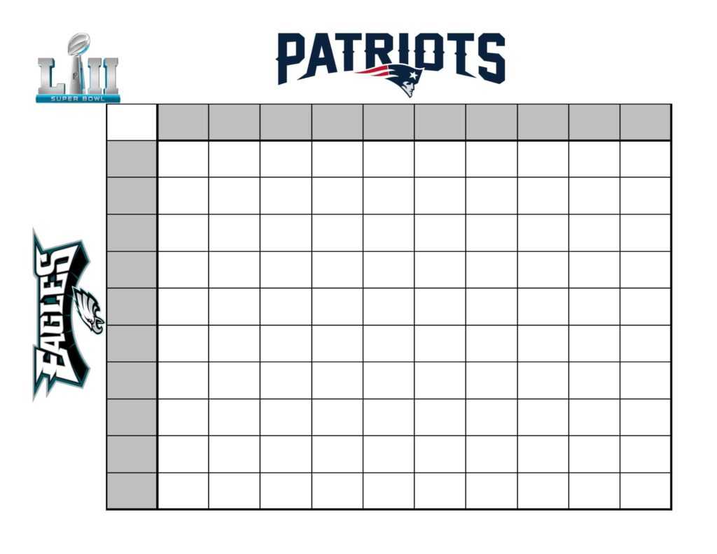 How To Create A (Fun) Super Bowl Betting Chart Pertaining To Football Betting Card Template