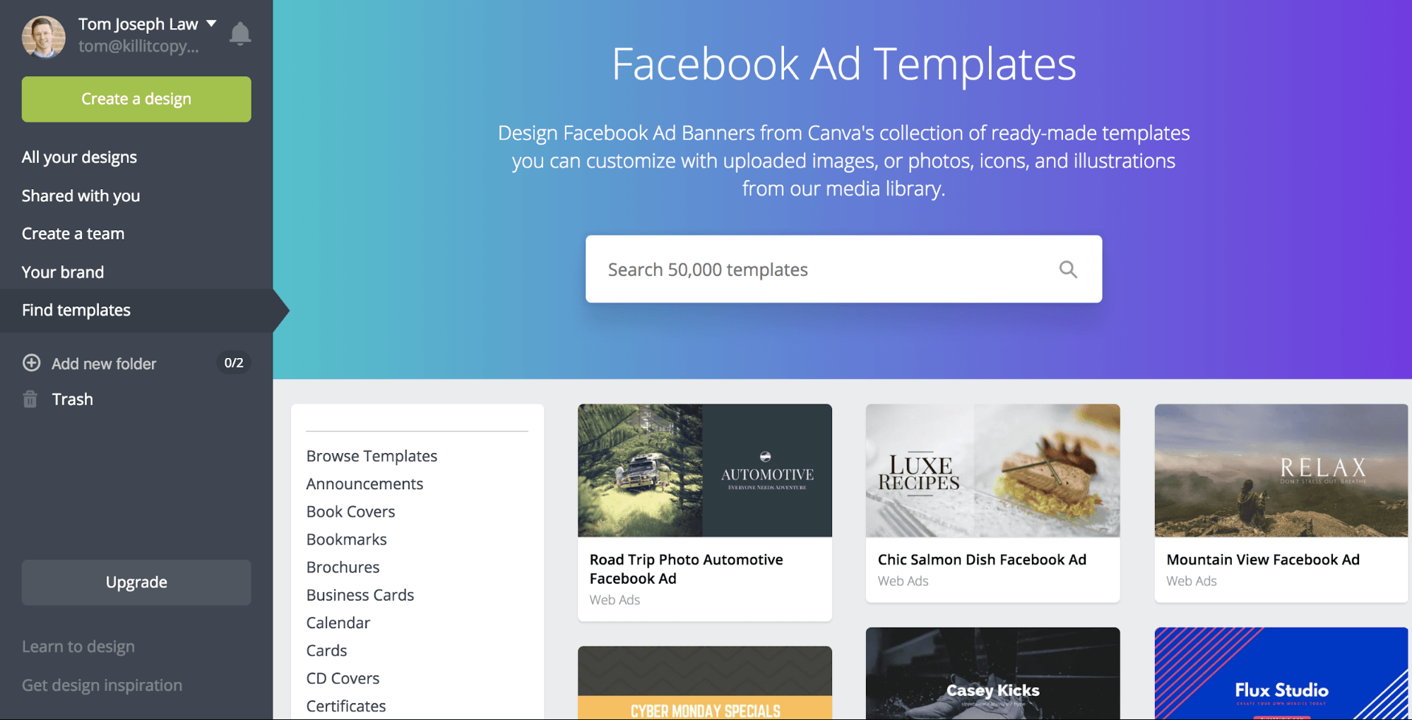 How To Create A Killer Facebook Ad Design For Your Ecommerce Pertaining To Facebook Ad Template Psd
