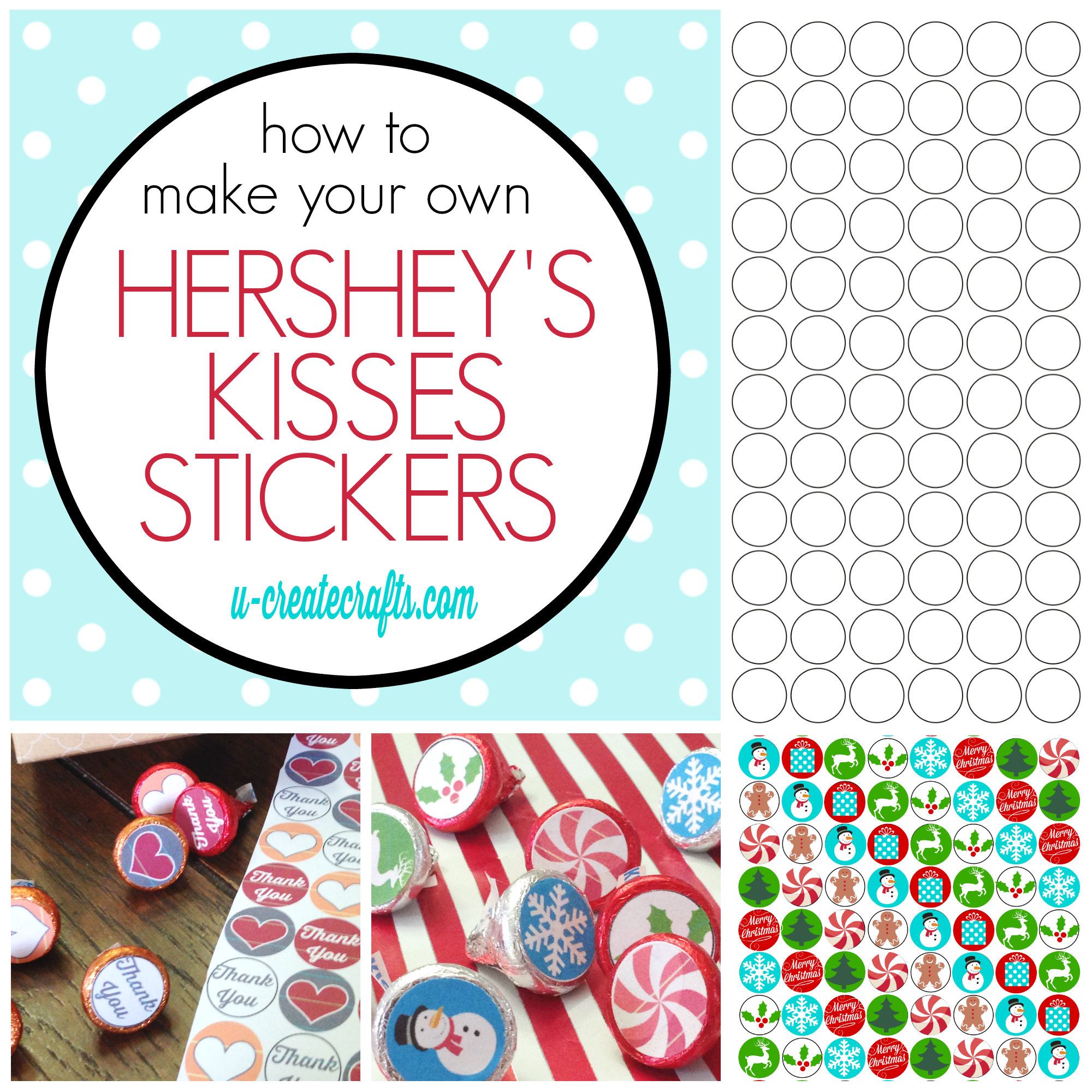 How To Make Hershey Kisses Stickers For Free Hershey Kisses Labels Template