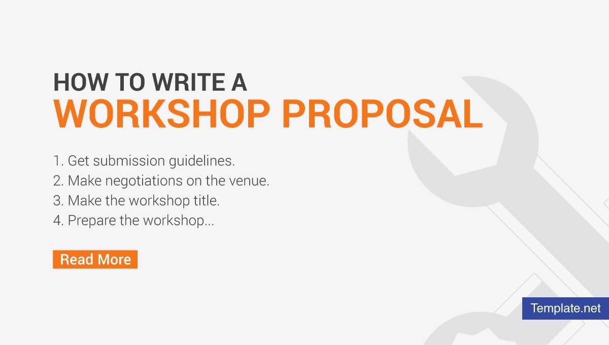 How To Write A Workshop Proposal – Pdf, Word | Free Throughout Conference Proposal Template