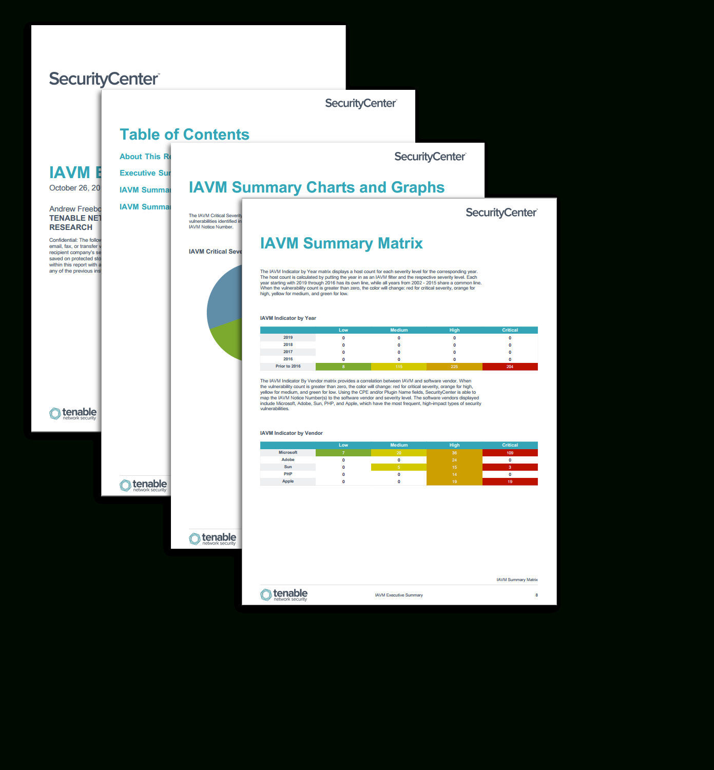 Iavm Executive Summary Report - Sc Report Template | Tenable® With Regard To Executive Summary Report Template