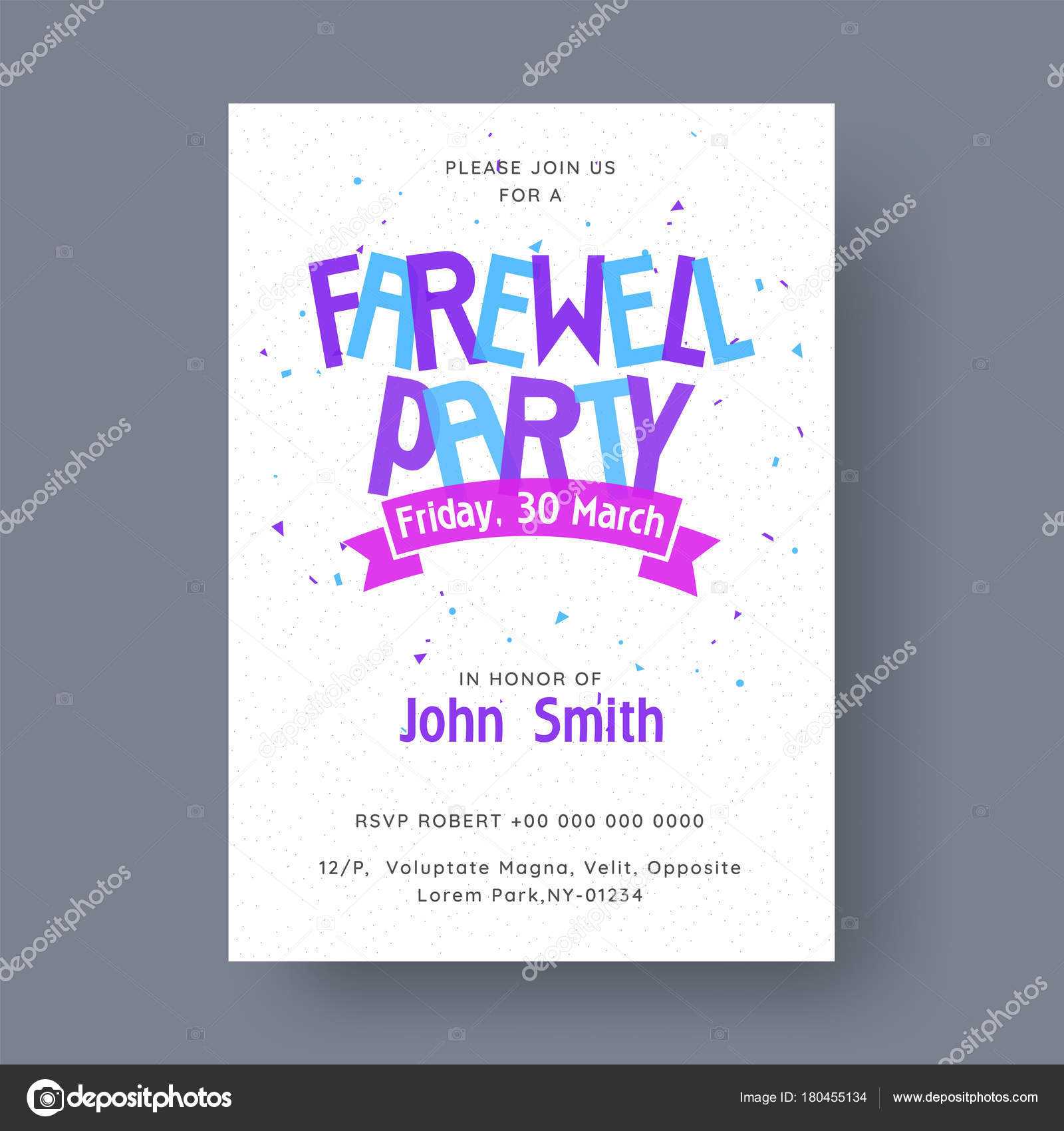 Images: Farewell Invitation Card | Farewell Party Banner, Or With Farewell Invitation Card Template