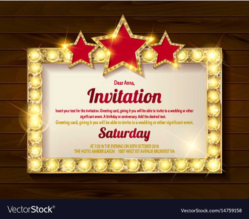 Invitation Card Template Banners In Event Invitation Card Template