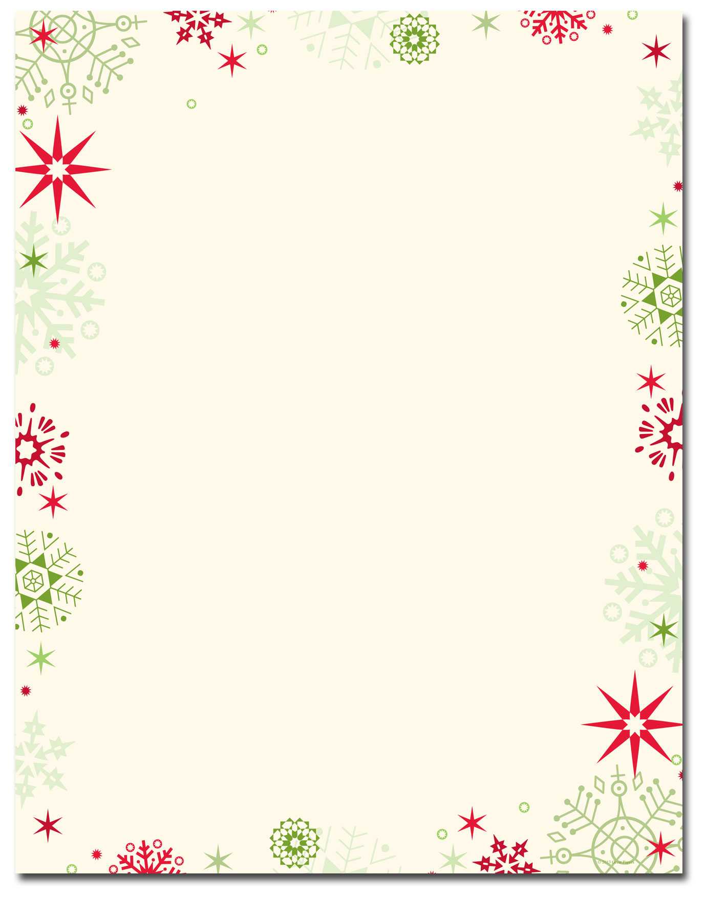 Letterhead Printables For Christmas – Christmas Printables For Christmas Letterhead Template