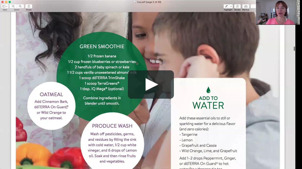 Lifestyle Overview – On Vimeo For Doterra Flyer Templates