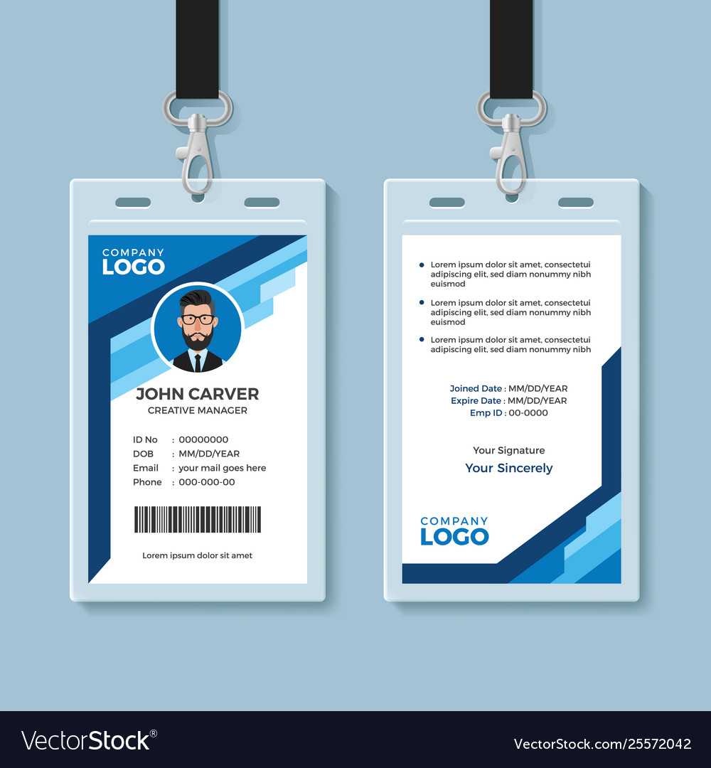 Marvelous Employee Id Card Template Free Download Ideas Throughout Employee Card Template Word
