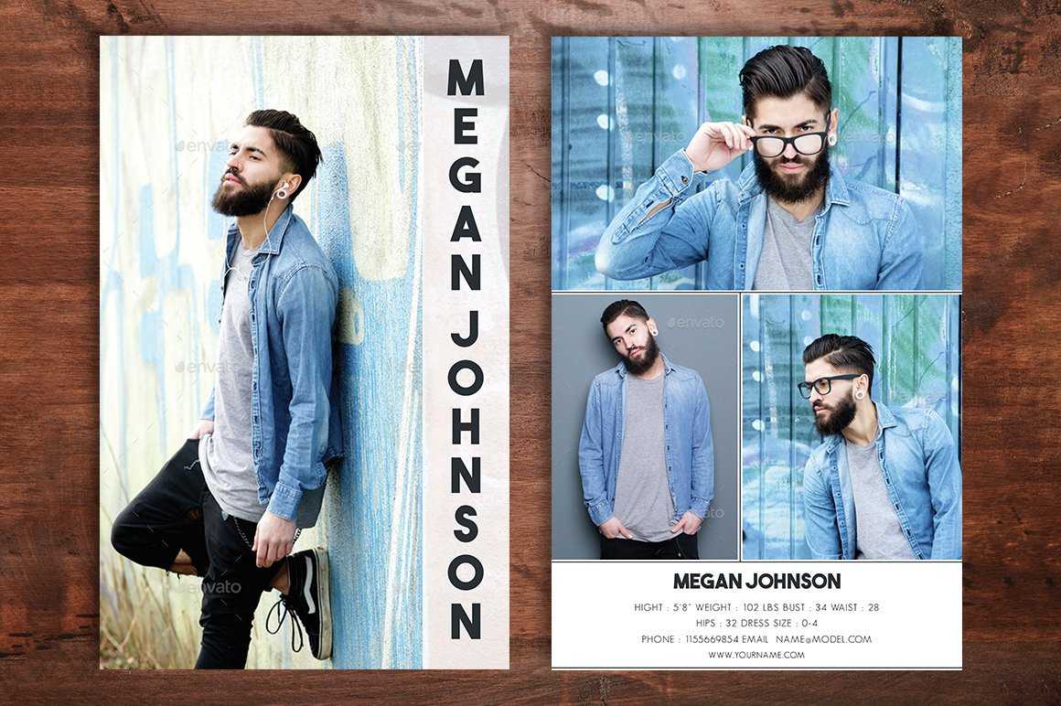 Menfashioncard Hashtag On Twitter Within Comp Card Template Download