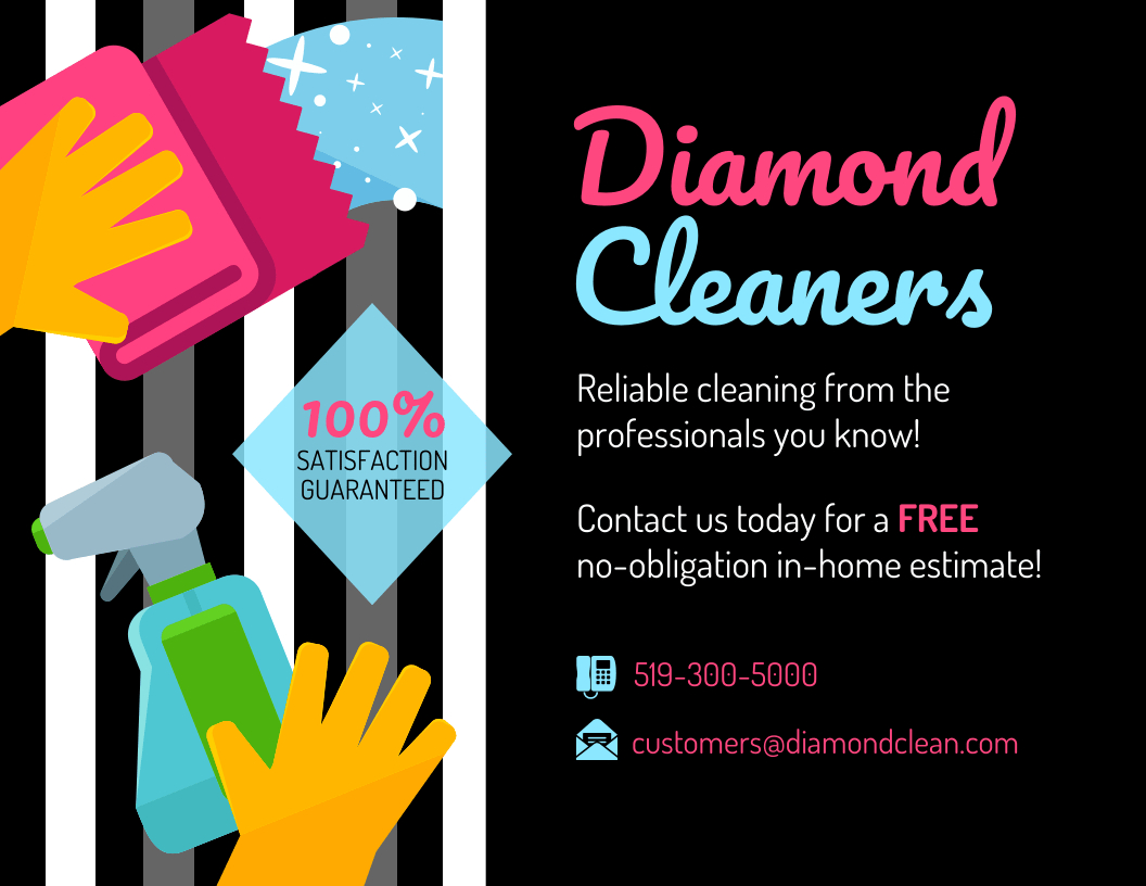 Modern Cleaning Service Flyer Throughout Flyers For Cleaning Business Templates