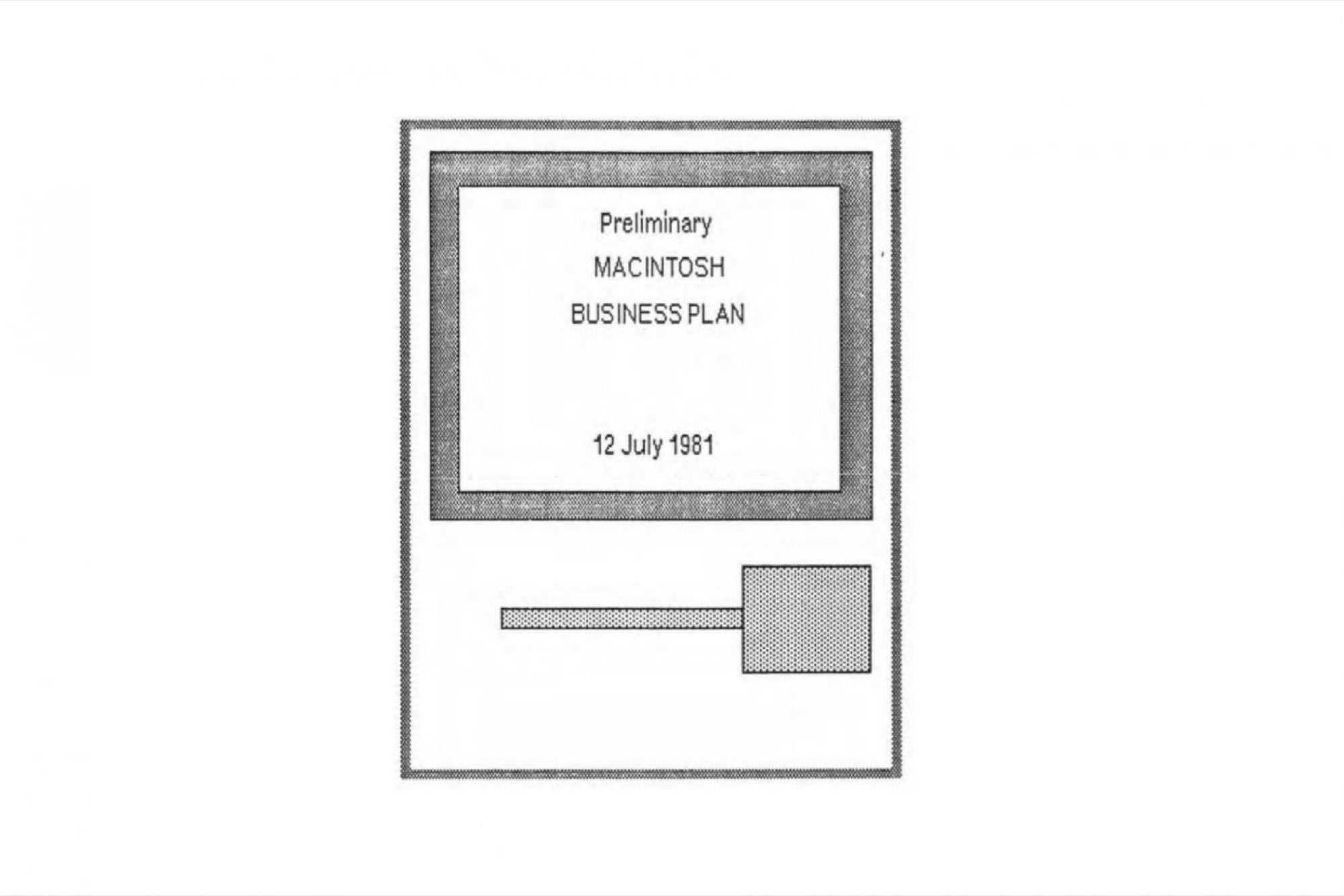 Need A Business Plan Template? Here Is Apple's 1981 Plan For In Etsy Business Plan Template