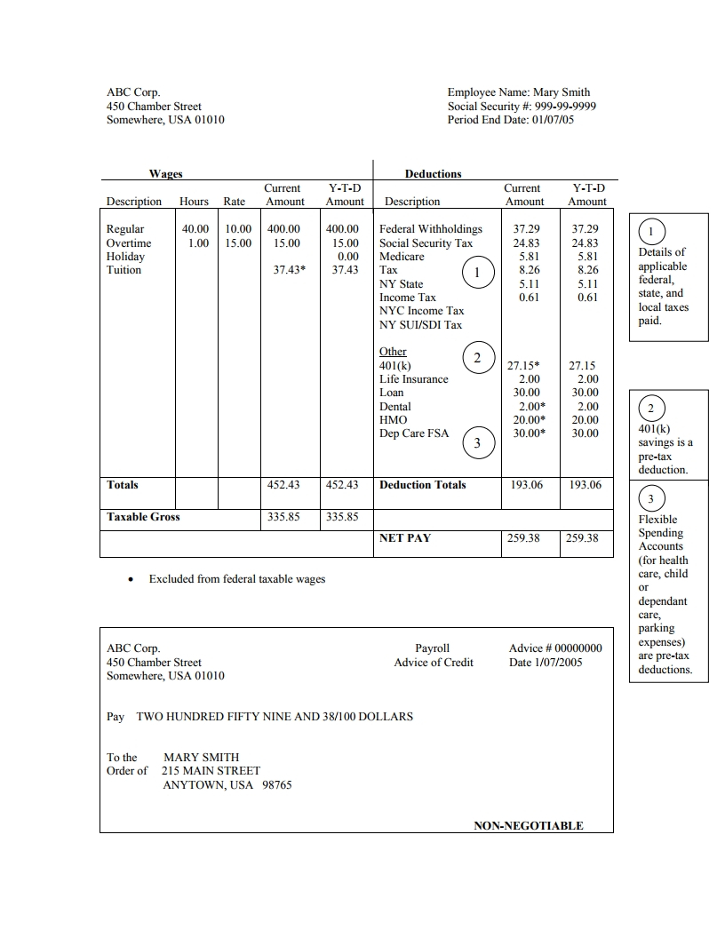 Paystub – Free Download, Edit, Create, Fill And Print Pdf Intended For Free Printable Pay Stubs Template