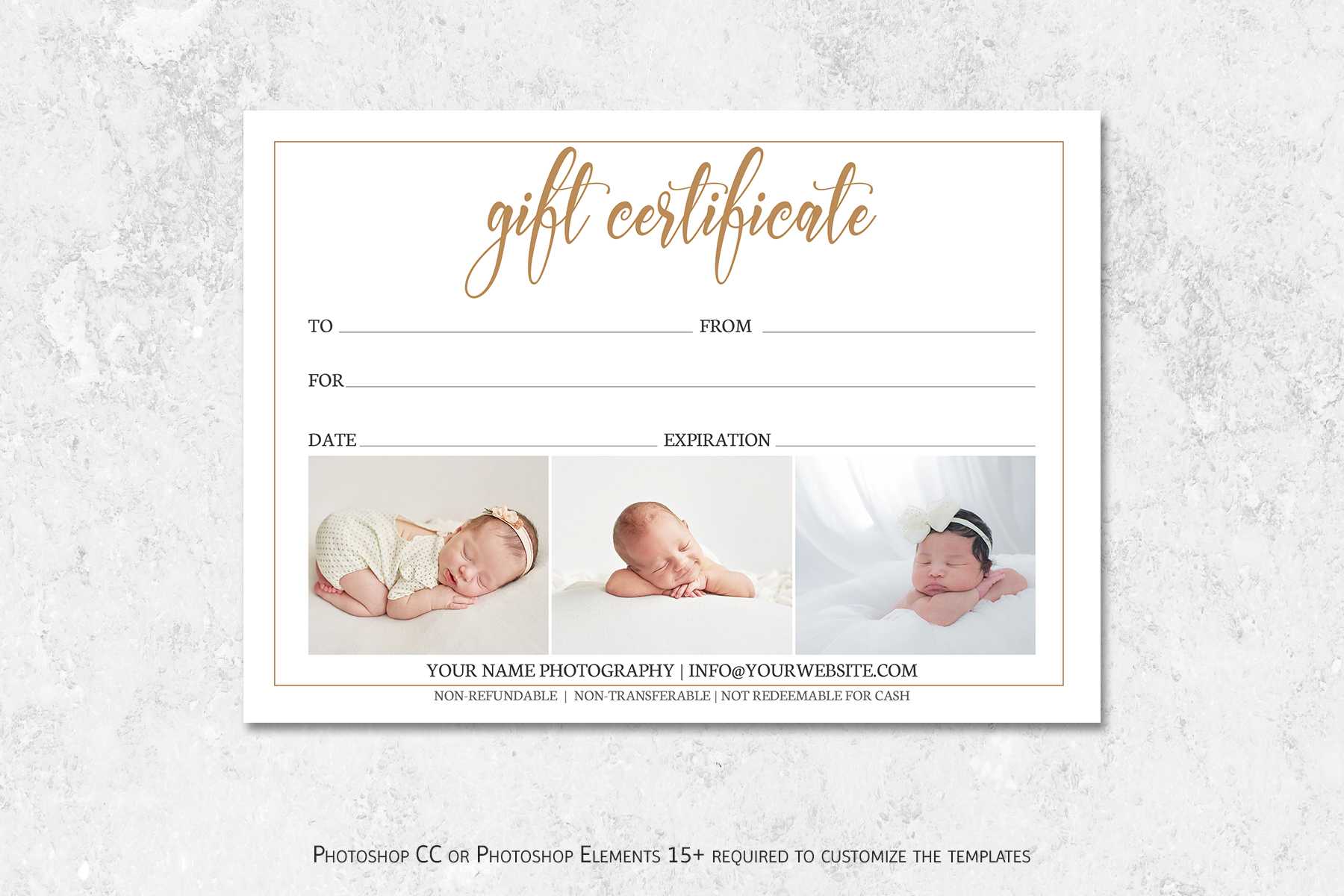 Photography Gift Certificate Template Pertaining To Free Photography Gift Certificate Template