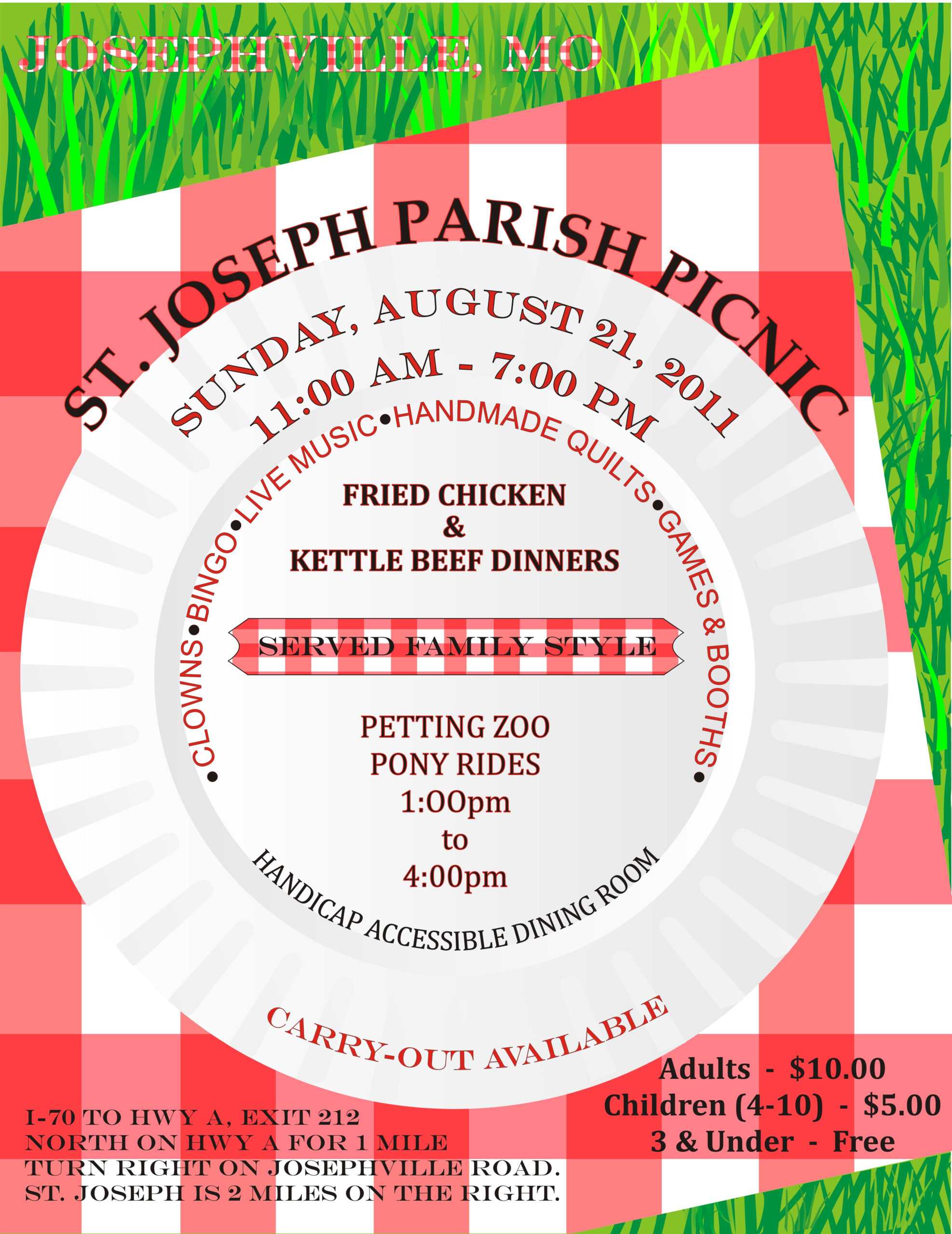 Picnic Flyers – Colona.rsd7 Within Church Picnic Flyer Templates
