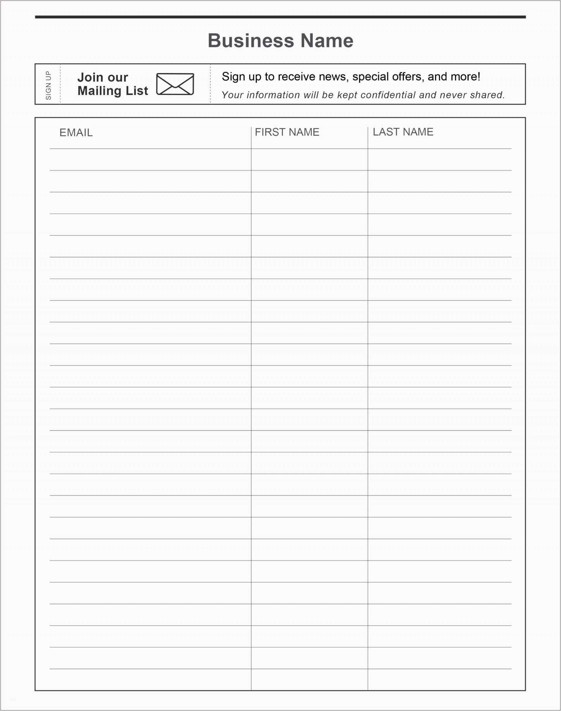 Potluck Signup Sheet Printable That Are Punchy | Wanda Website With Free Sign Up Sheet Template Word