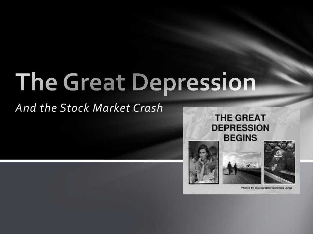 Ppt – The Great Depression Powerpoint Presentation, Free For Depression Powerpoint Template