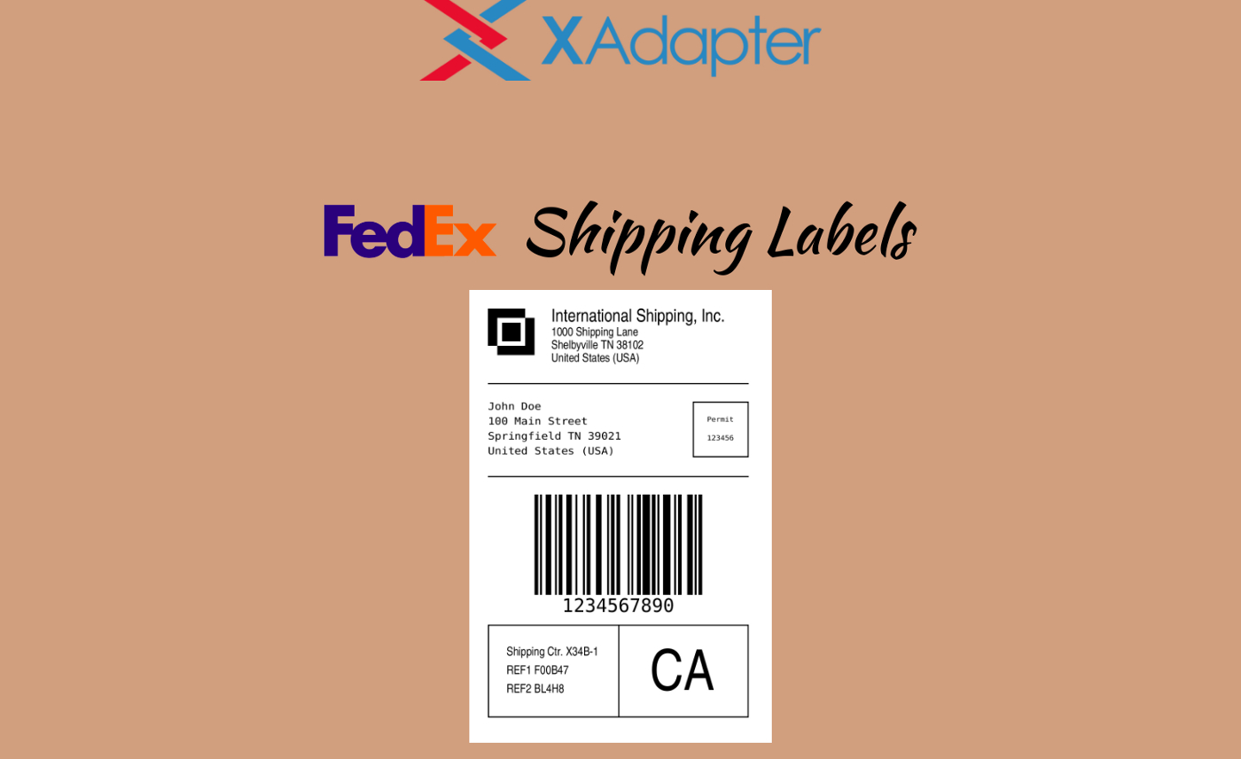 Print Woocommerce Fedex Shipping Labels In Multiple Sizes Within Fedex Label Template Word