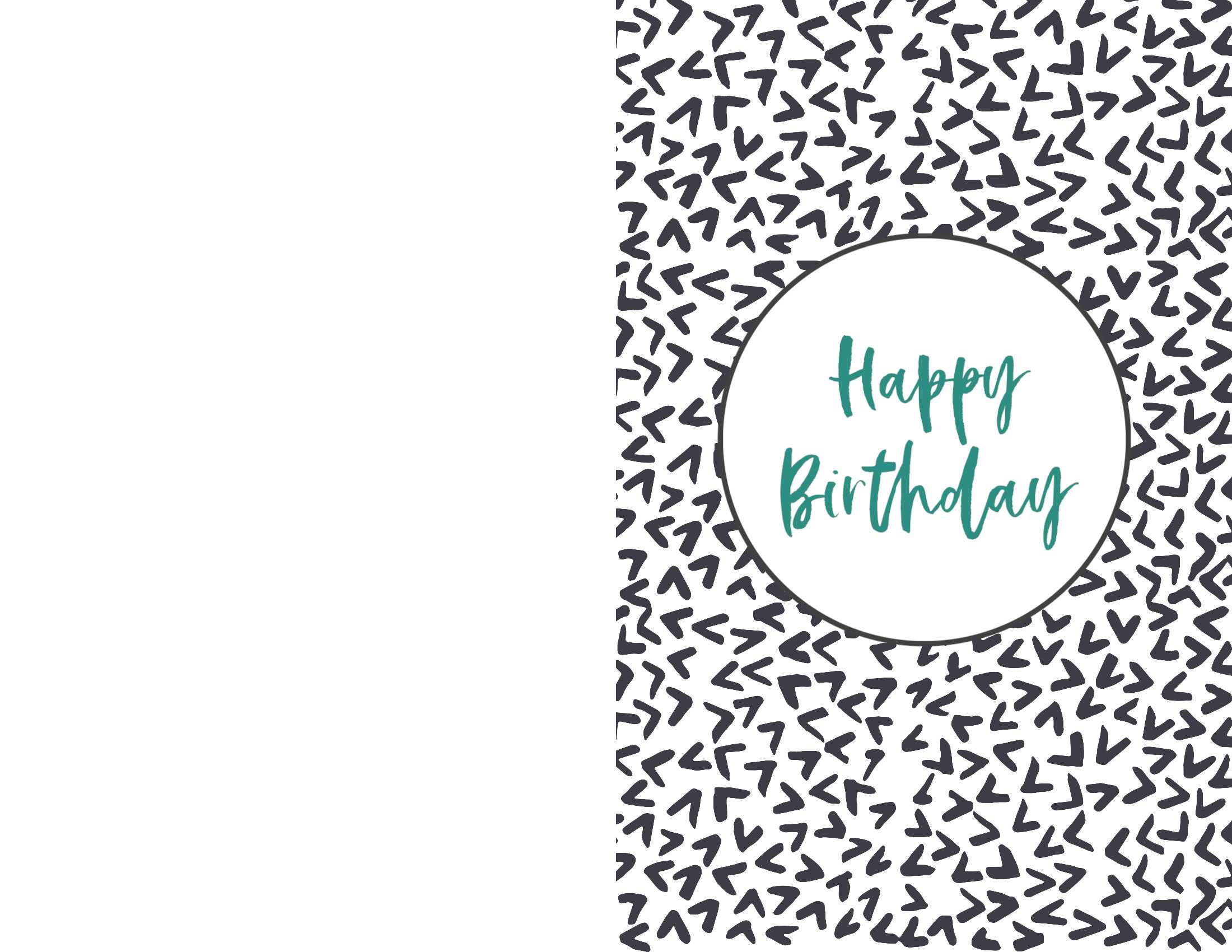 Printable Birthday Cards Foldable – Colona.rsd7 Within Foldable Birthday Card Template