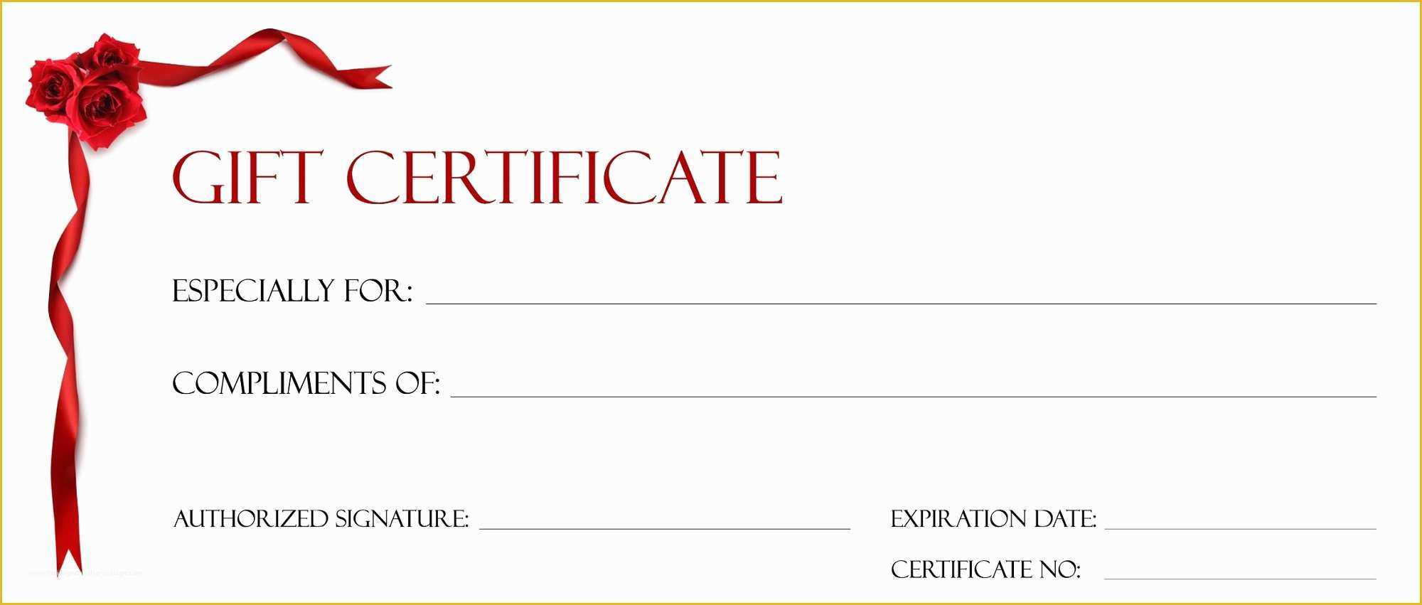 Printable Christmas Gift Certificate Template Regarding Free Christmas Gift Certificate Templates