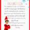 Printable Elf On The Shelf Letter That Are Canny | Leslie Inside Elf Goodbye Letter Template