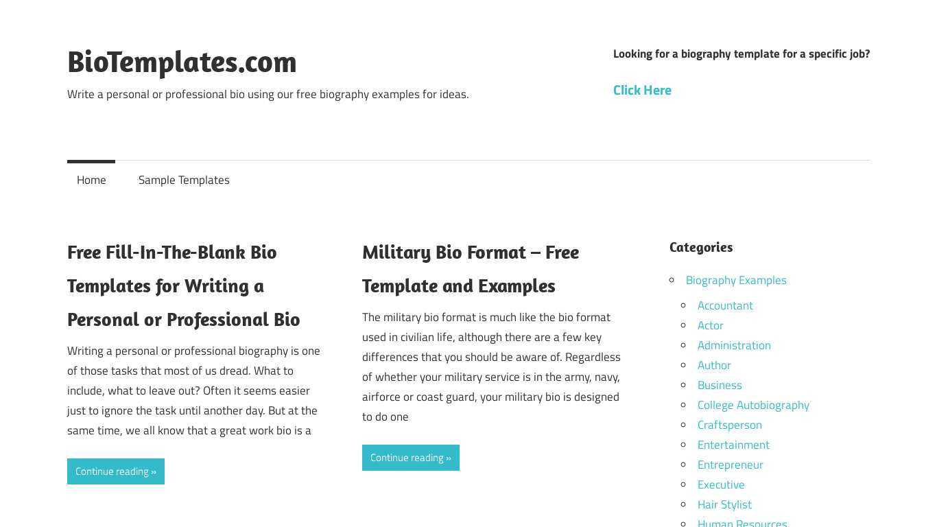 Professional Bio Templates – Instant Access Biotemplates Throughout Free Bio Template Fill In Blank