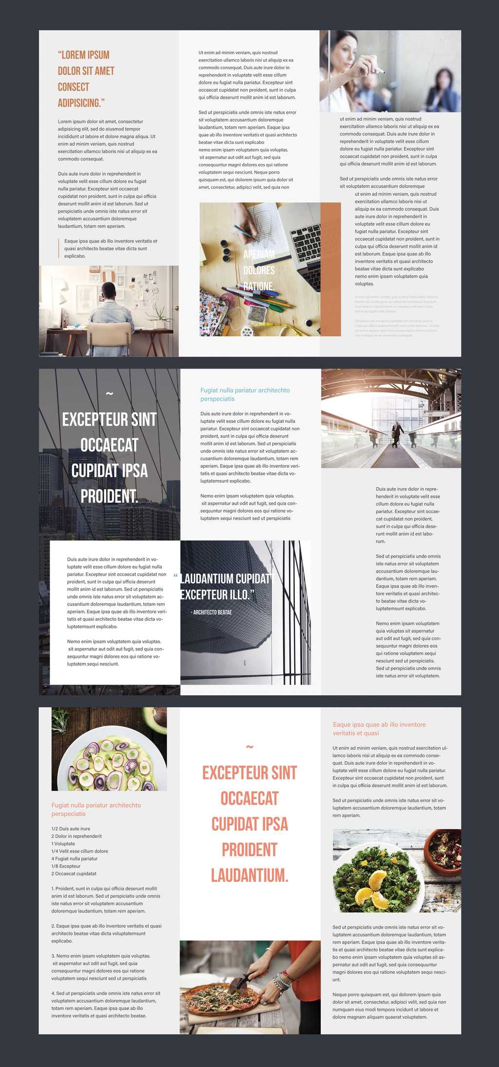 Professional Brochure Templates | Adobe Blog Regarding Free Illustrator Brochure Templates Download