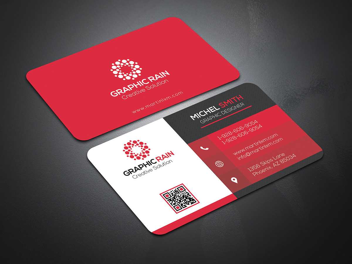 Psd Business Card Template On Behance Within Creative Business Card Templates Psd