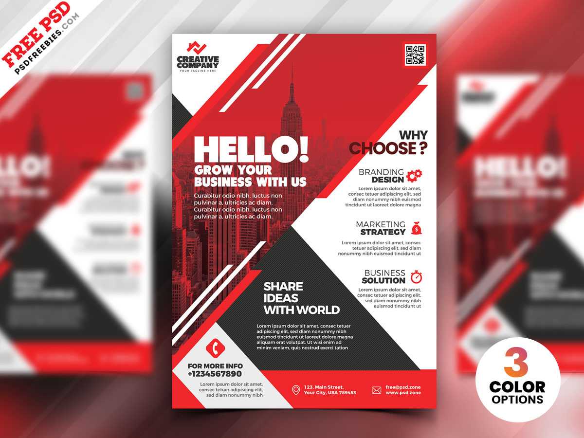 Psd Corporate Flyer Design Templatespsd Freebies On Dribbble Within Flyer Design Templates Psd Free Download