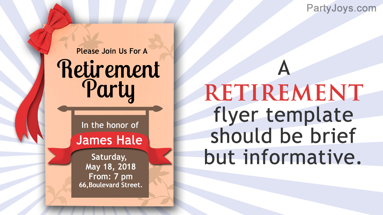 Retirement Flyer Ideas – Tunu.redmini.co Inside Free Retirement Templates For Flyers