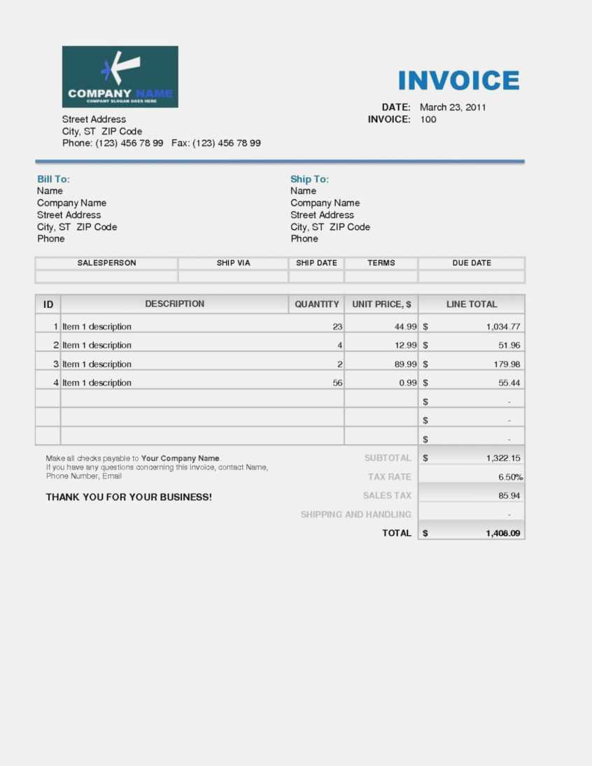 Roofing Invoice Example Examples Sample Templates Pdf With Regard To Free Roofing Invoice Template