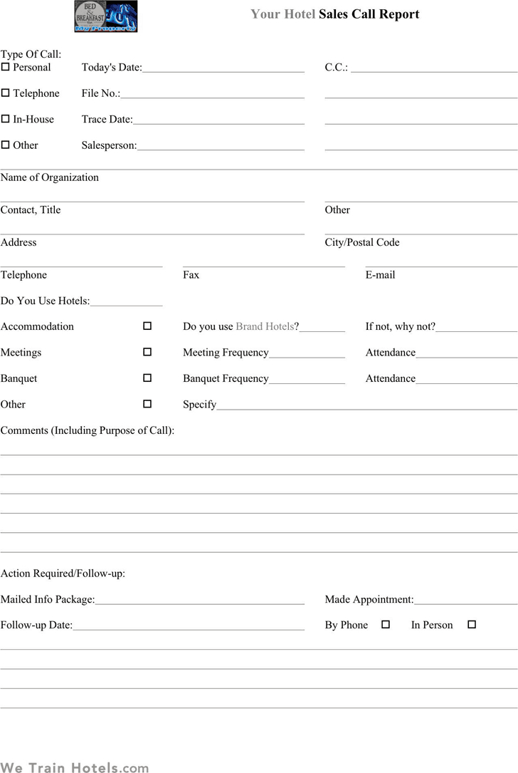 Sales Call Report Templates – Word Excel Fomats Pertaining To Customer Contact Report Template