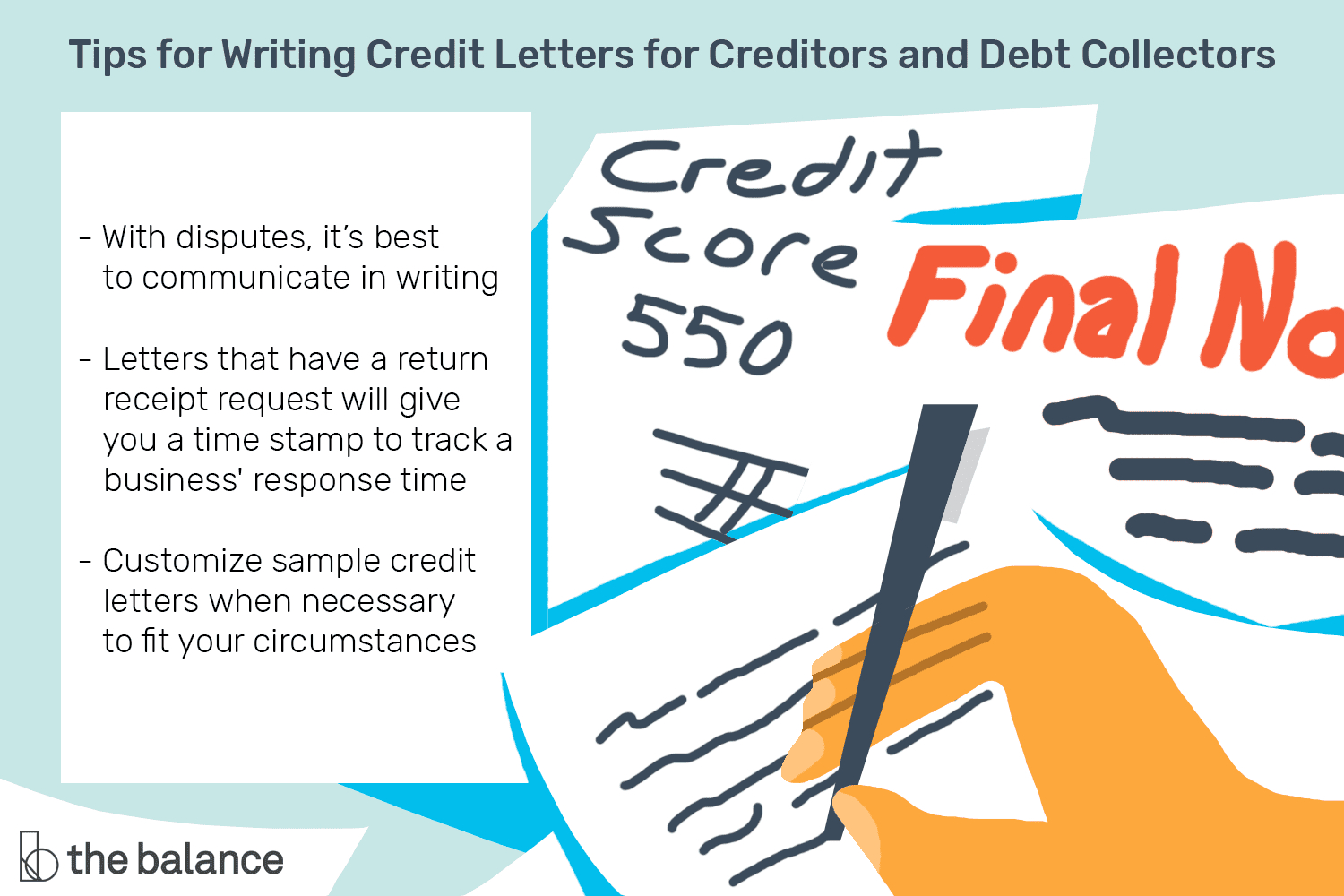 Sample Credit Letters For Creditors And Debt Collectors Intended For Dispute Letter To Creditor Template