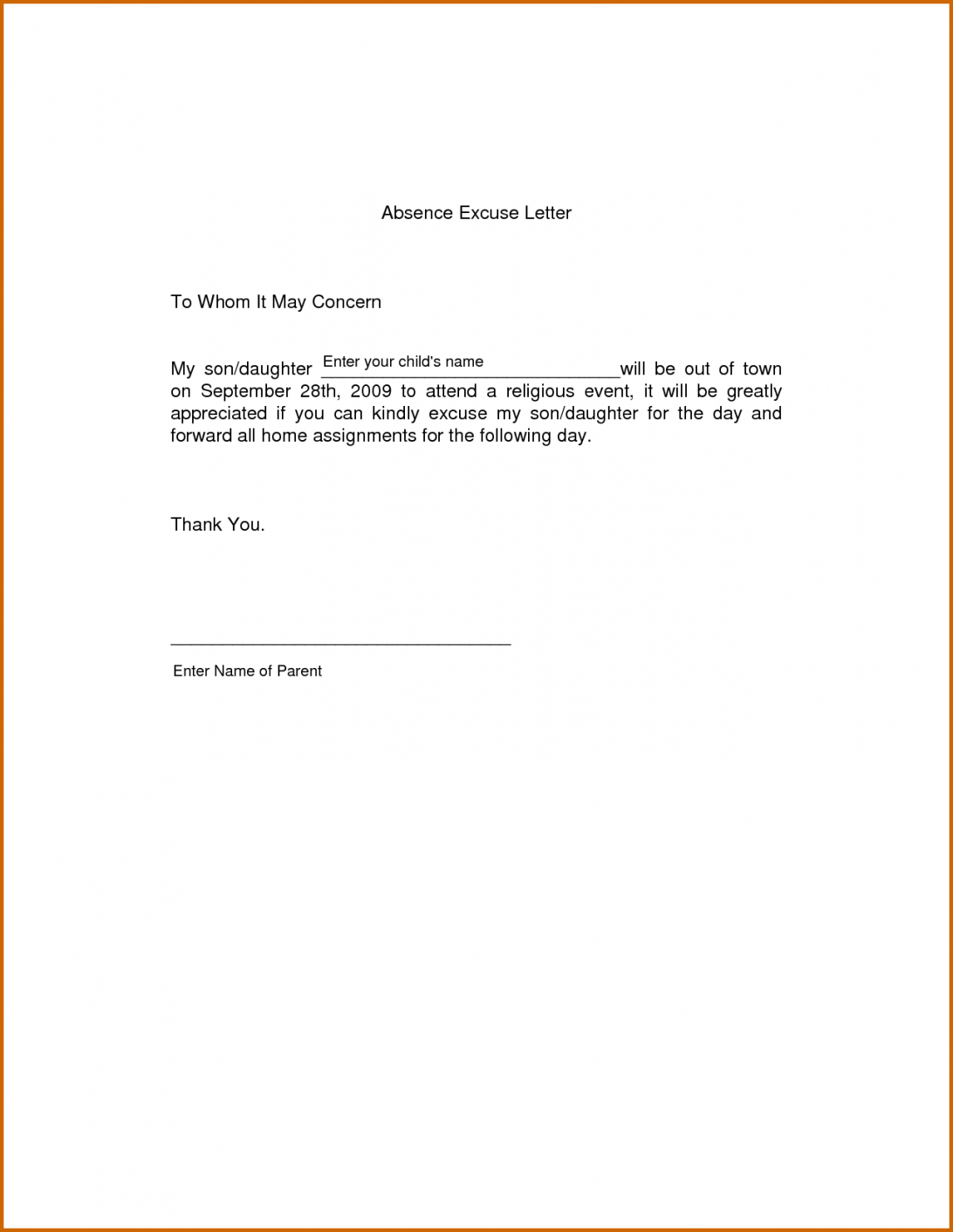 School Excuse Note Absence Template Sample Doctors For Sick With Regard To Doctors Note For School Template